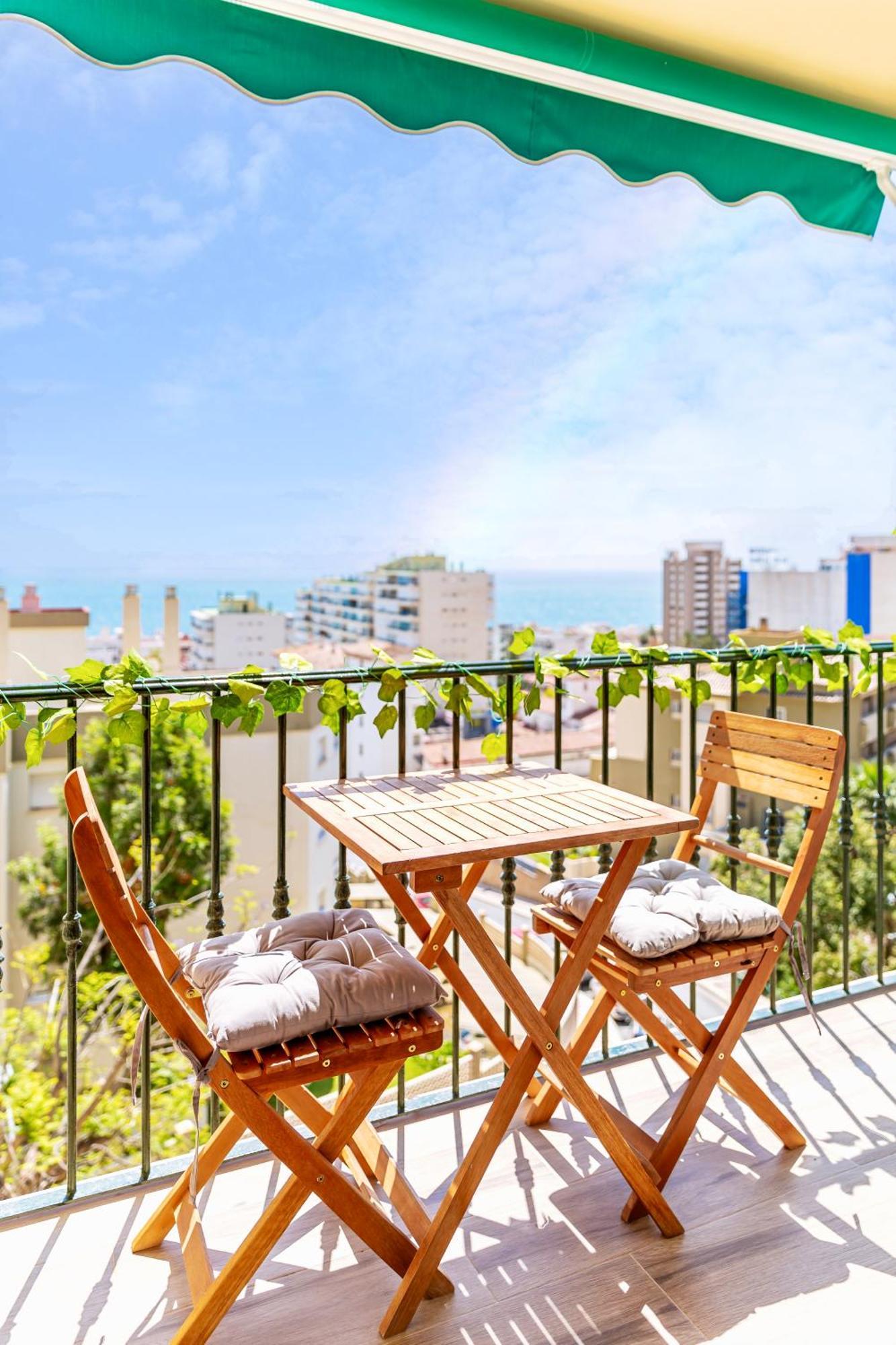Frida'S Home-Sea View Terrace Торремолинос Экстерьер фото