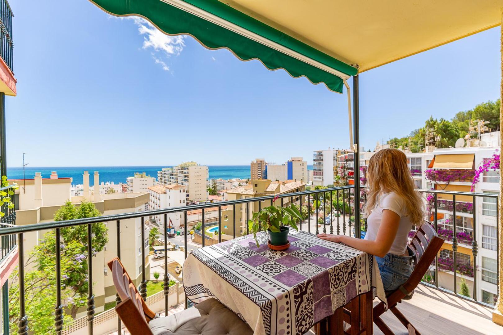 Frida'S Home-Sea View Terrace Торремолинос Экстерьер фото